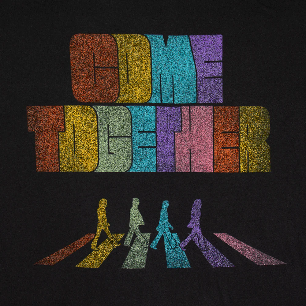 Come Together Black T-Shirt - Image 3