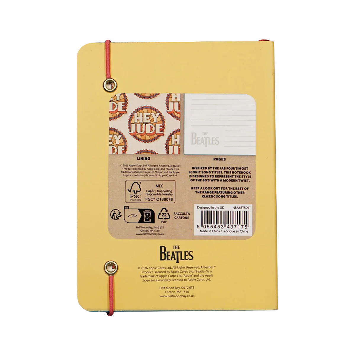 Hey Jude Softcover Notebook - Image 2