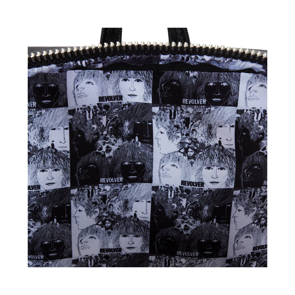 The Beatles x Loungefly Revolver Album with Record Pouch Mini Backpack - Image 5