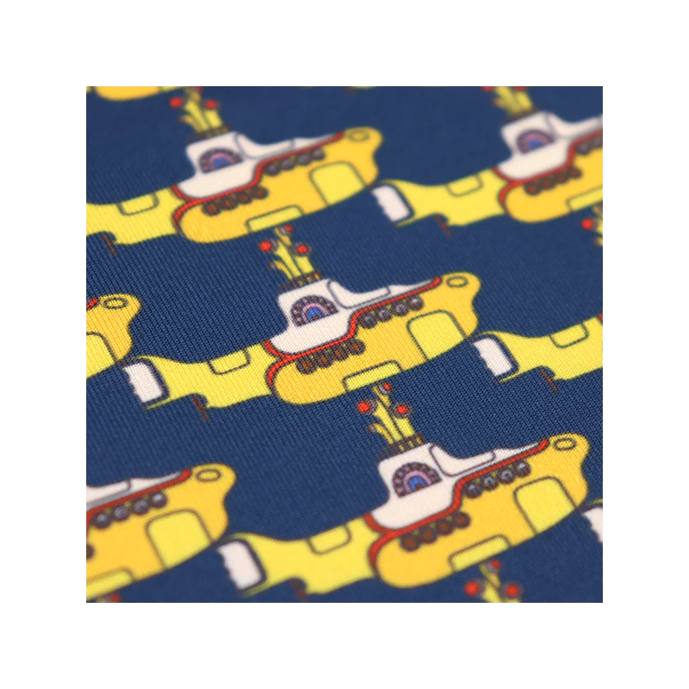 The Beatles All Over Yellow Submarine Dry-Fit Polo - Image 9